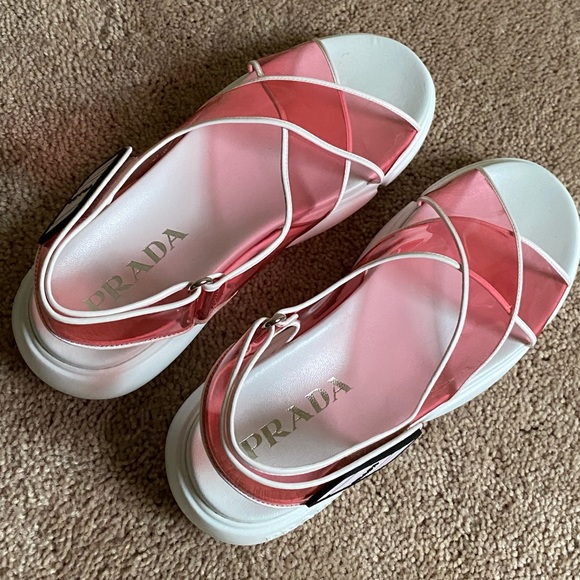 Prada PVC Womens Sandals - Picture 2 of 7